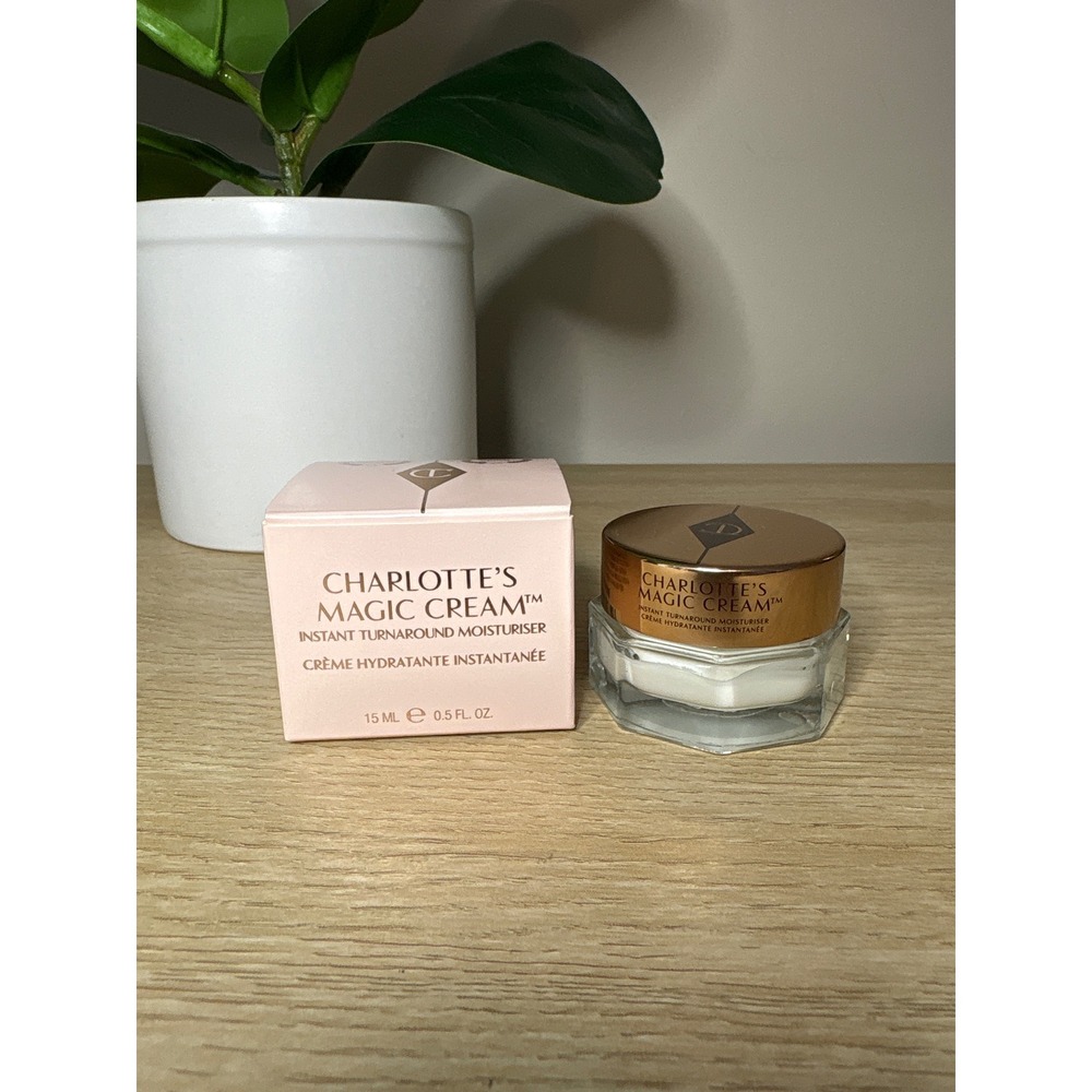 Charlotte Tilbury Magic Cream Instant Turnaround Moisturiser 15ml‎ 0.5oz Travel